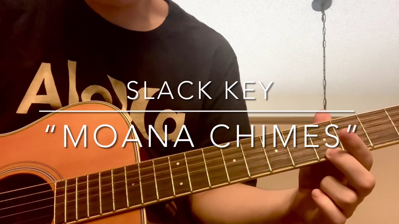 “Moana Chimes” Slack Key Guitar