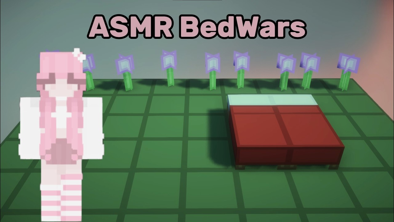 6 MINUTES ASMR BedWars & MOUSE & KEYBOARD SOUNDS