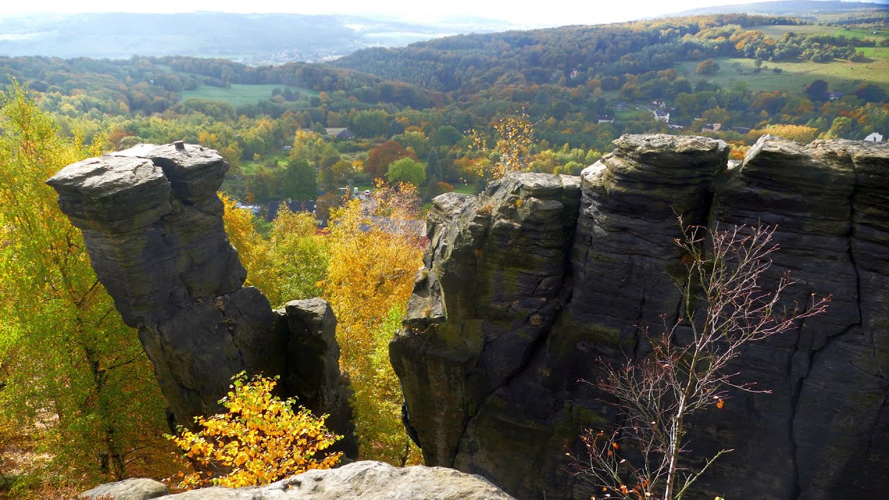 Pomnik przyrody Tiskie Ściany, Wielkie Ściany (Velké stěny) (4K)