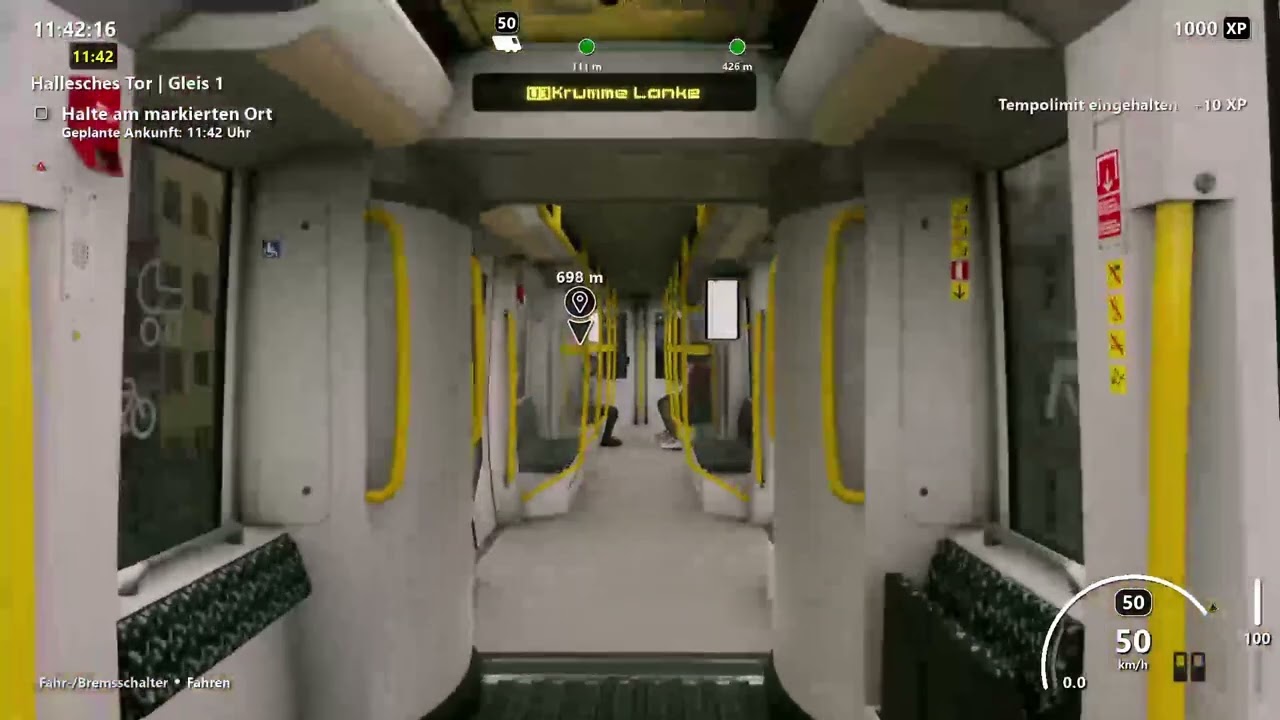 SubwaySim2 Berlin | U3 Warschauer Straße - Fehrbelliner Platz