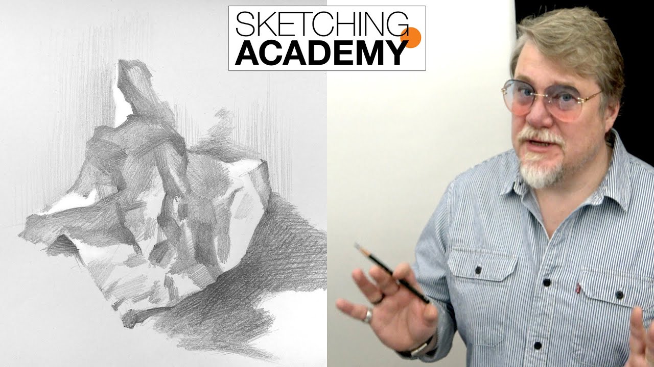 Course on Sketching Academy: Crumpled Paper