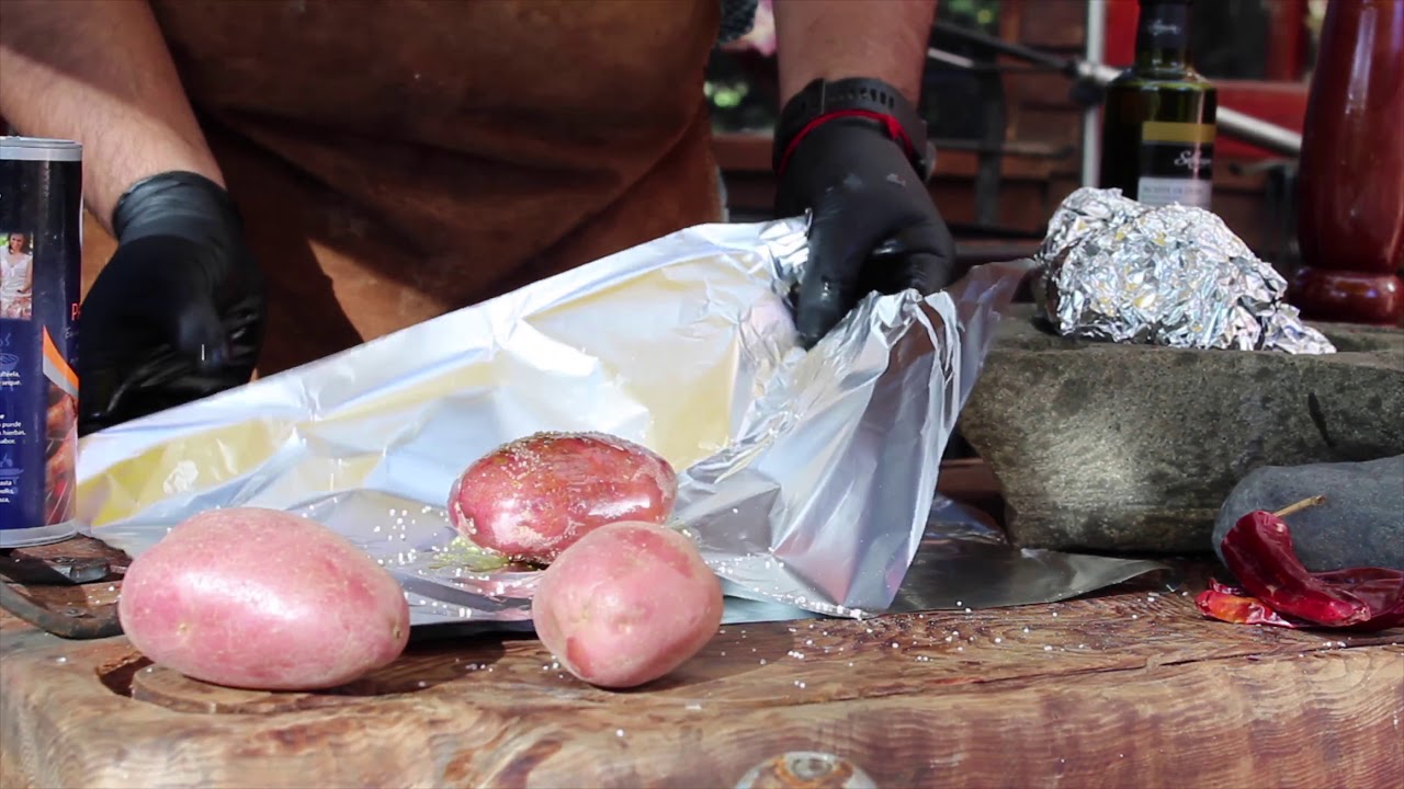 Papas al Rescoldo (Roasted Potatoes)