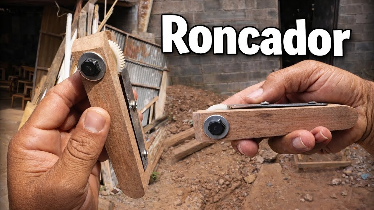 Roncador Artesanal – Llamador de Peces.🤿 [Hazlo con 0 Pesos.💲🤑] Vídeo tutorial.