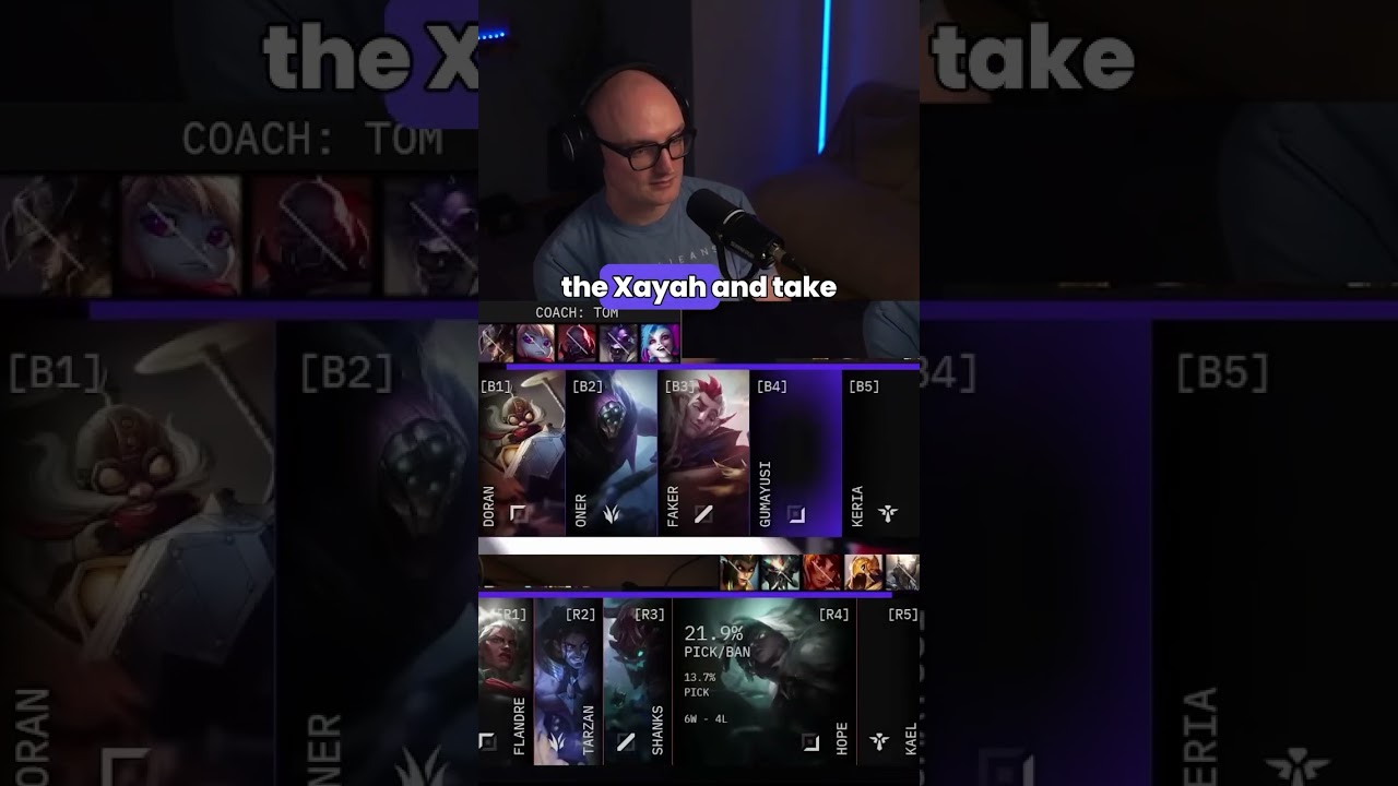 Why FAKER played Corki Mid