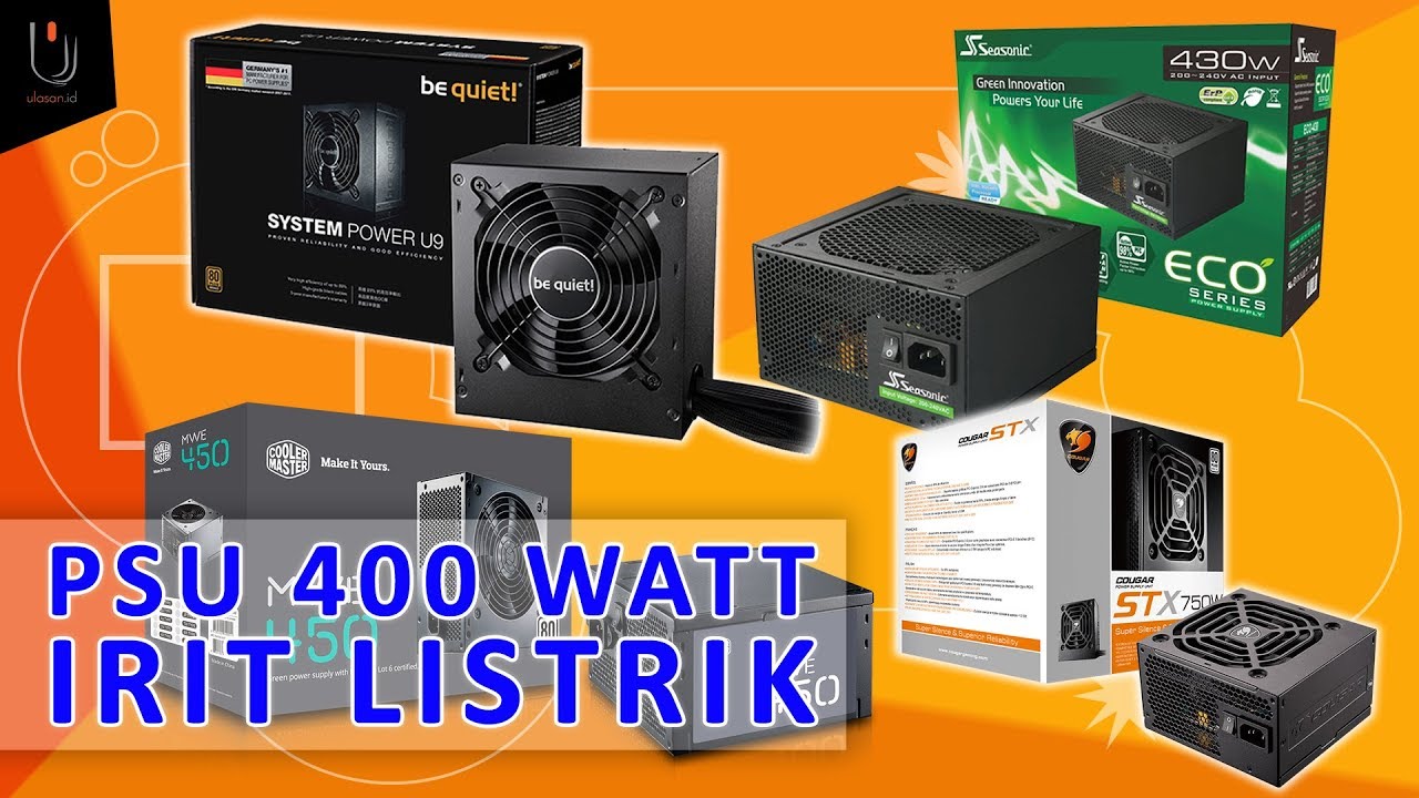 PSU 400 Watt Musuh PLN