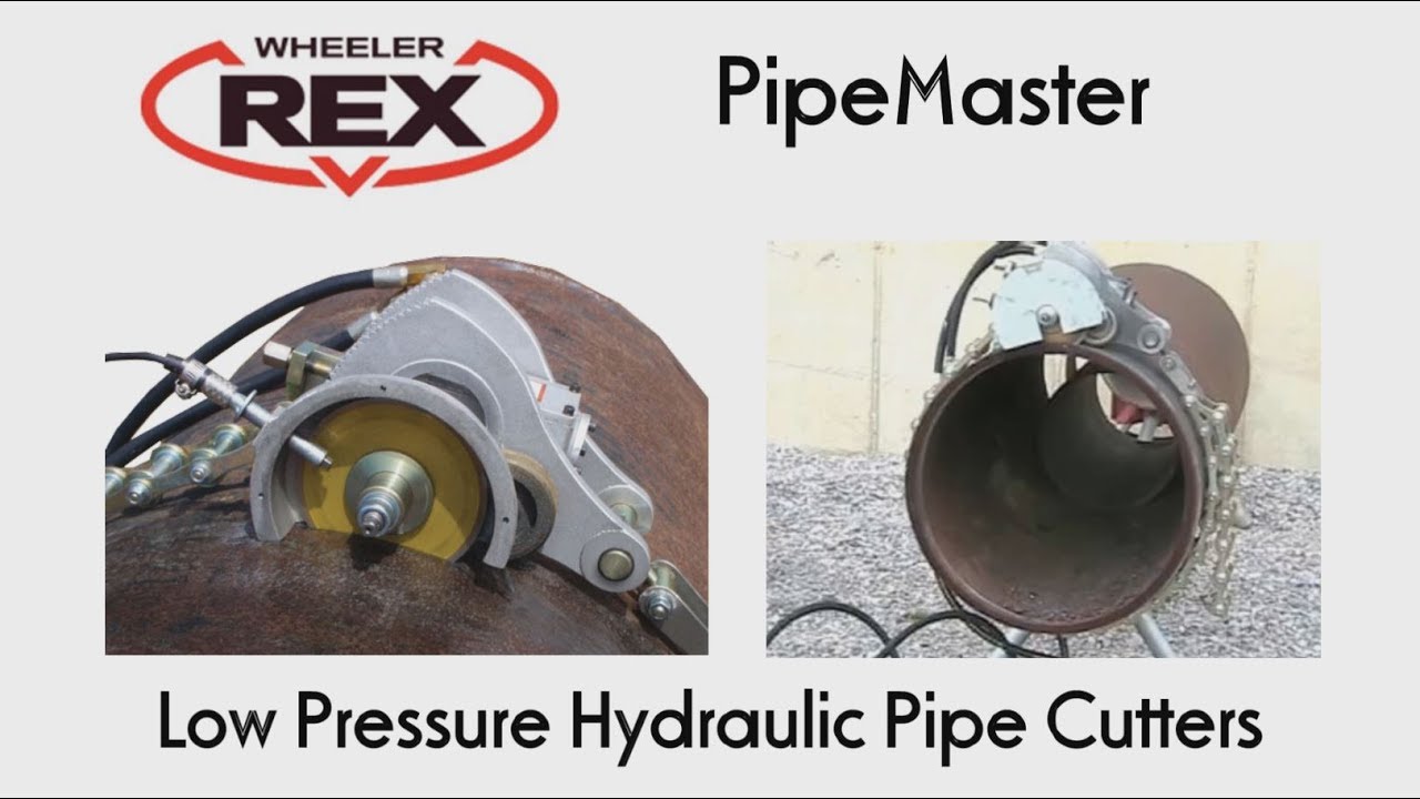 Wheeler-Rex PipeMaster Low Pressure Hydraulic Pipe Cutters