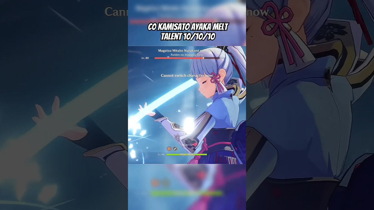 C0 KAMISATO AYAKA SHOWCASE | GENSHIN IMPACT