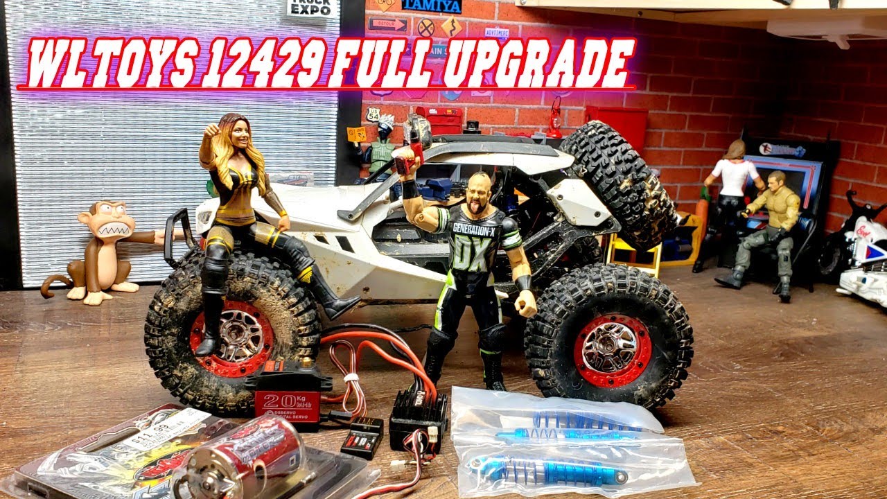 Wltoys 12429 storm full upgrade pt1 locked diffs