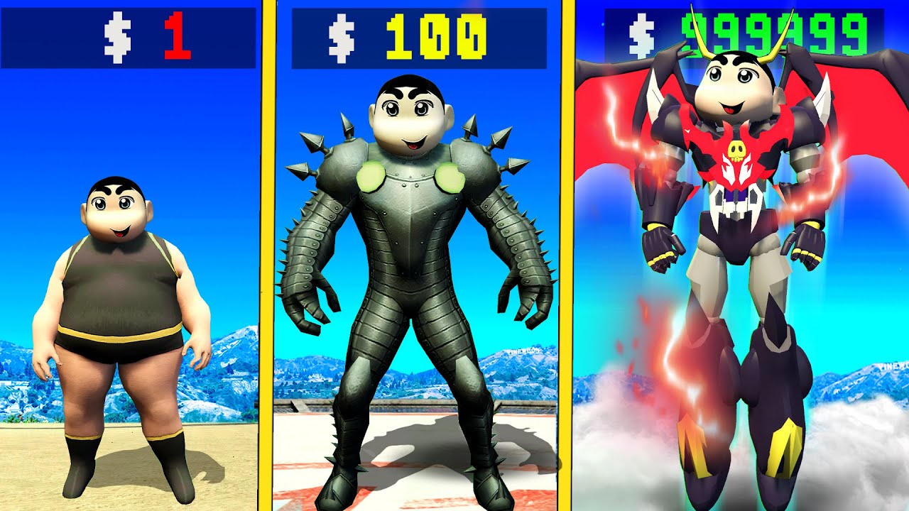 $1 SHINCHAN to $1,000,000,000 in GTA 5