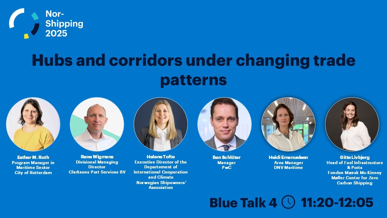 Blue Talk 4 - Hubs and corridors under changing trade patterns