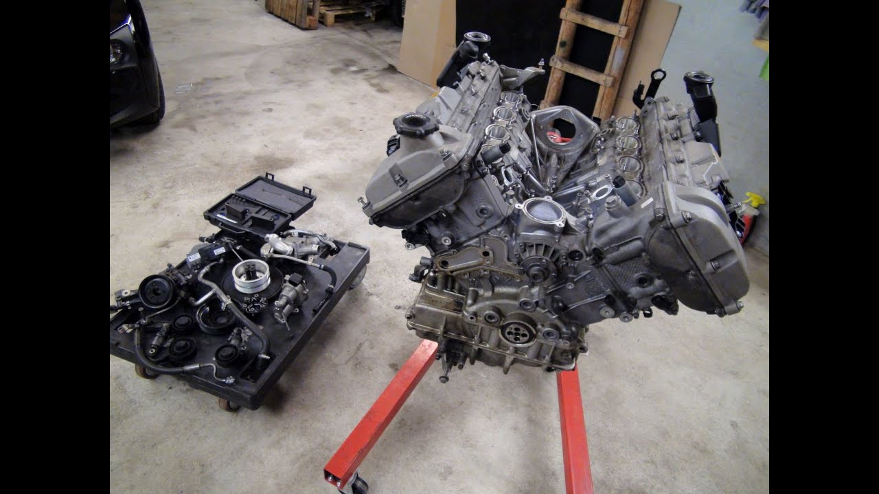BMW E46 Compact M3 V8 Swap S65 Abbau Anbauteile Ausbau Anlasser/Starter Vorbereitung Motor zerlegen