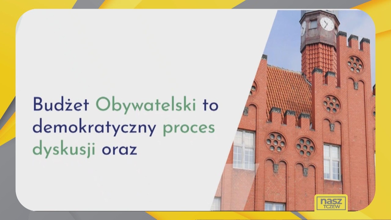Nasz Tczew 16.3.2026: Dwadzieścia projektów do budżetu obywatelskiego - Tv Tetka Tczew HD