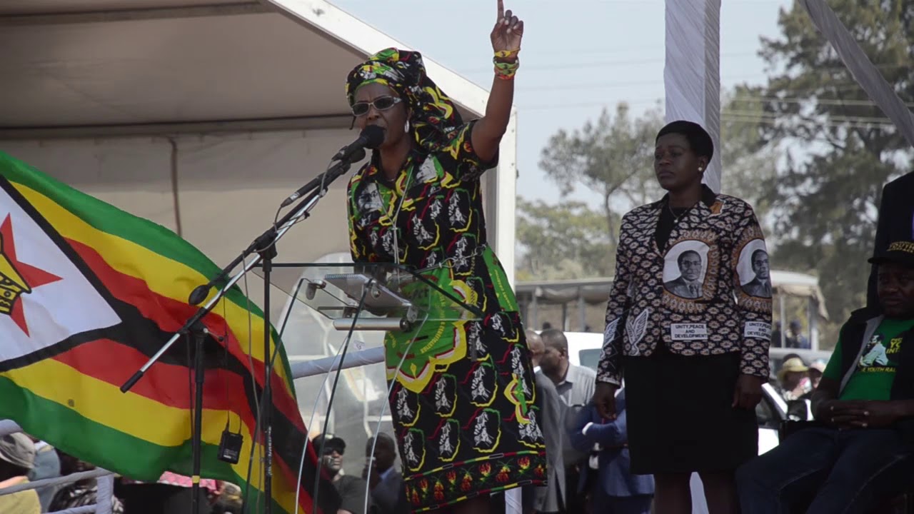 First lady GRACE MUGABE’S SPEECH IN GWERU #263Chat