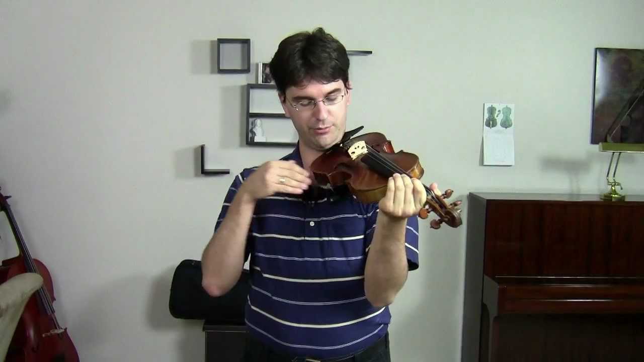 Violin Position Angle - How should I hold the Violin?