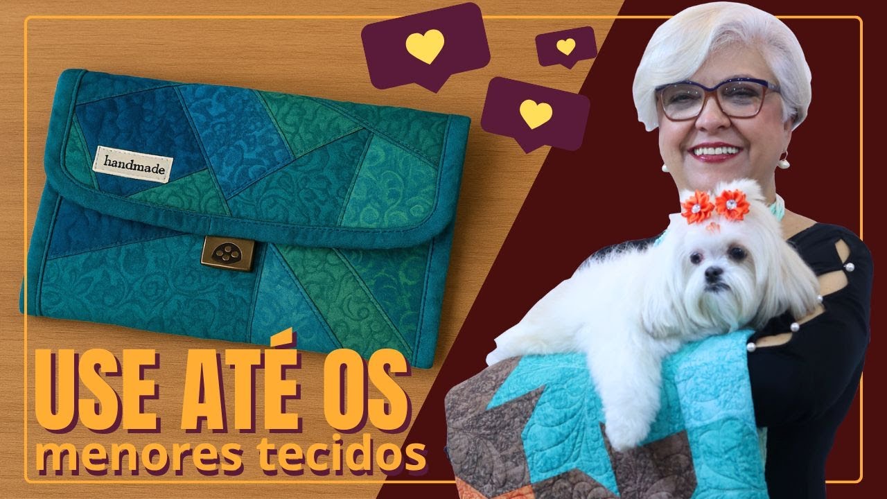 Carteira de Retalhos: Comece seu Crazy AGORA!| Patchwork Sem Segredos | Ana Cosentino