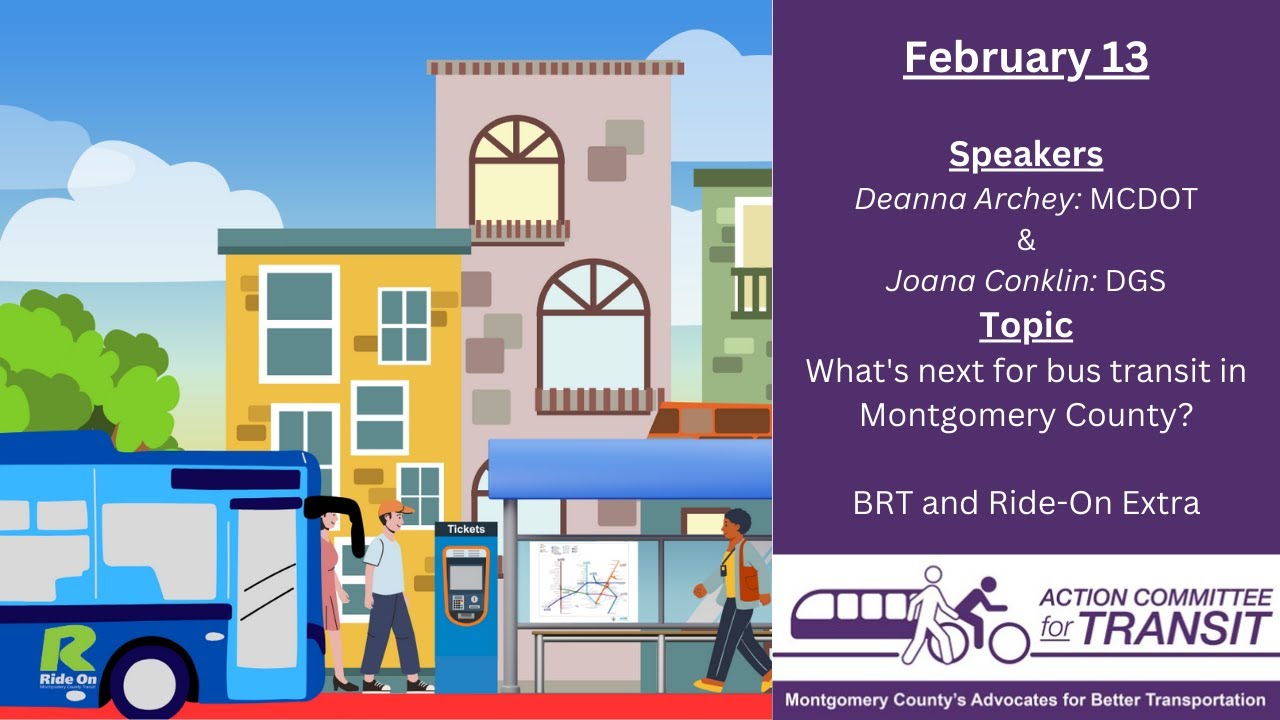 Deanna Archey & Joana Conklin: What's next for bus transit in Montgomery County? BRT & Ride-On Extra