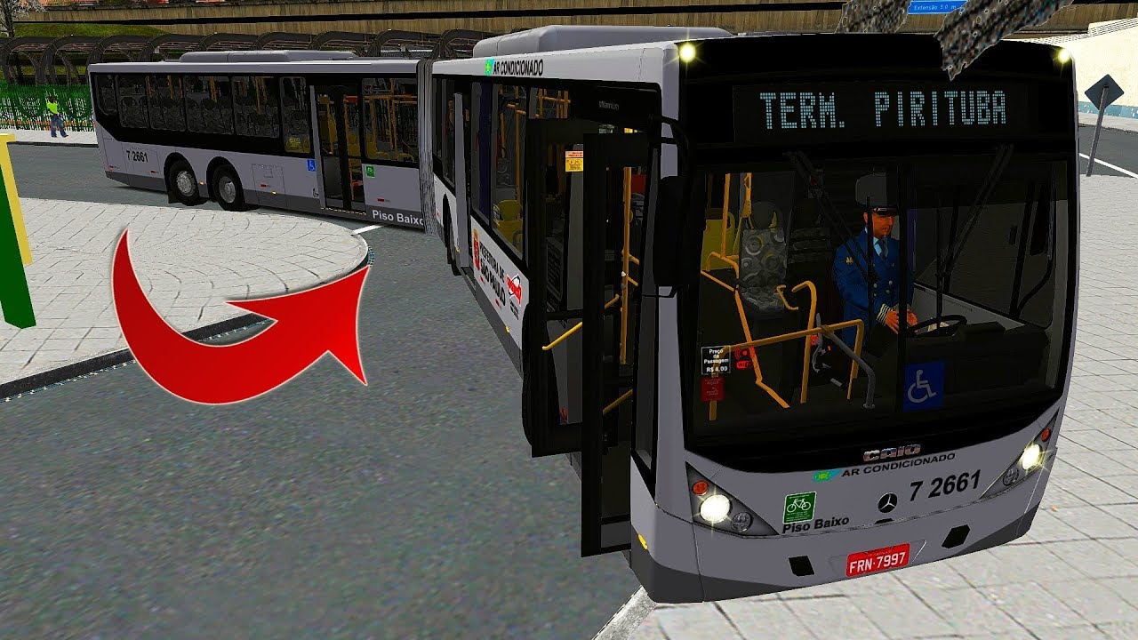 [OMSI 2] QUASE NÃO CONSEGUIMOS FAZER A CURVA l Caio Millennium III UDA Super Articulado l G27