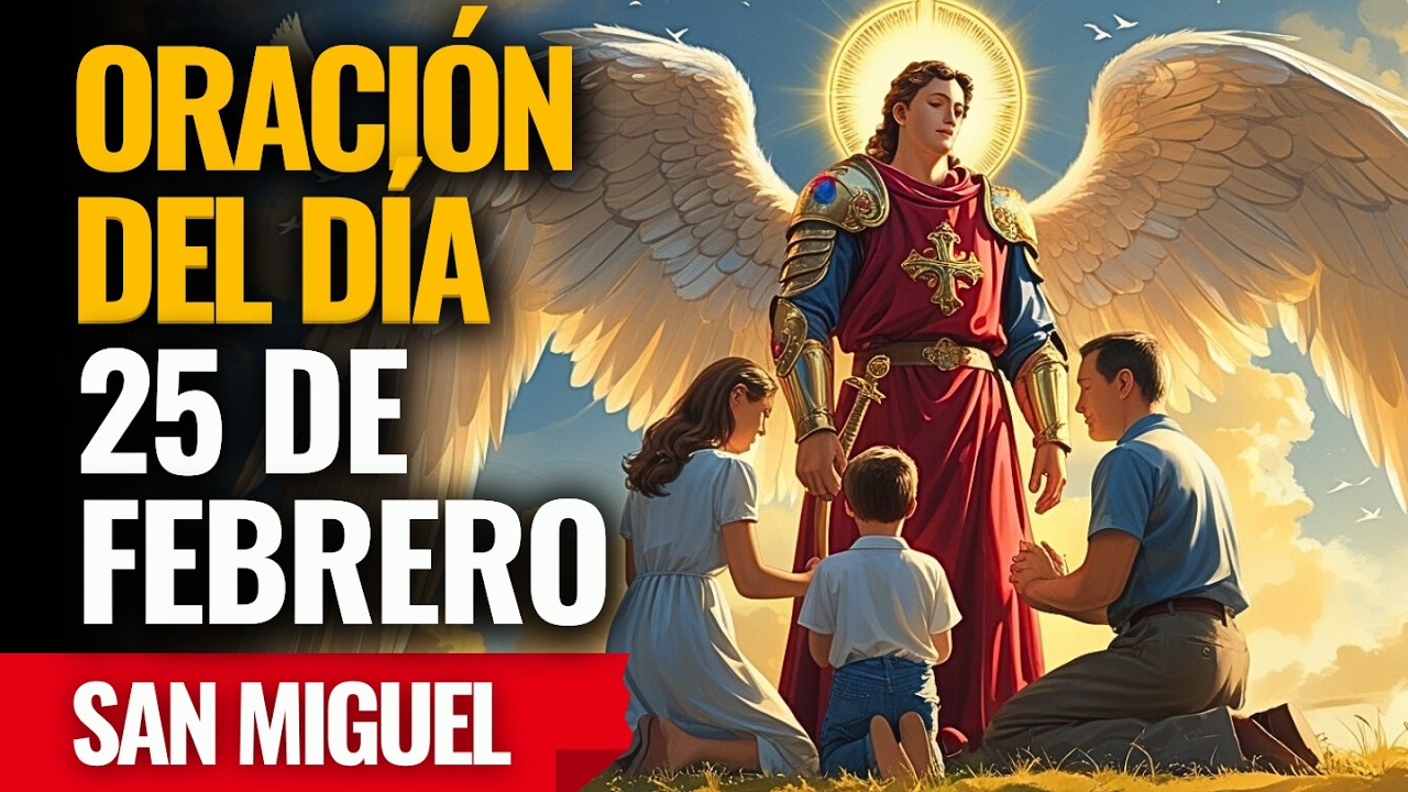 ¡San Miguel cubre tu hogar con protección diaria y paz constante! Reza ahora