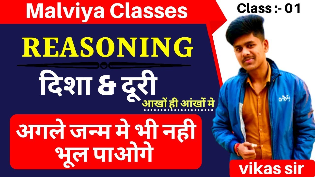Reasoning || Direction Test class-1|| Malviya Classes