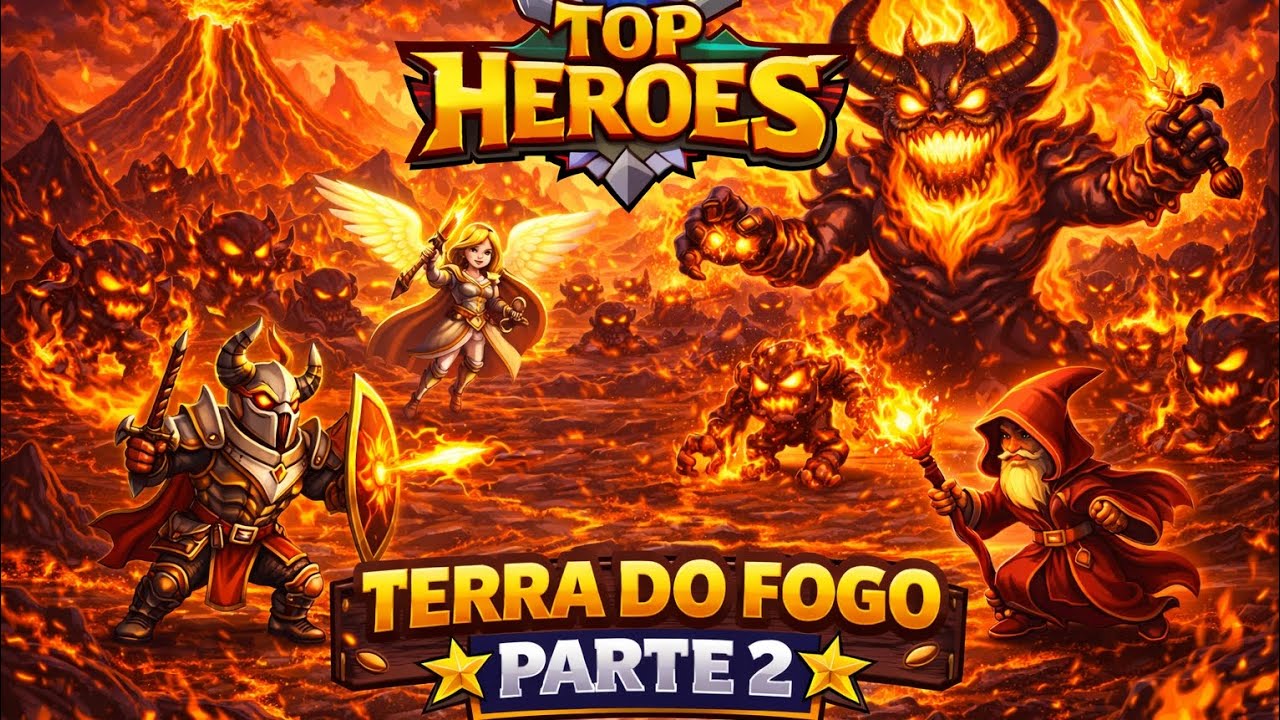 Top Heroes - Terra do Fogo Parte 2