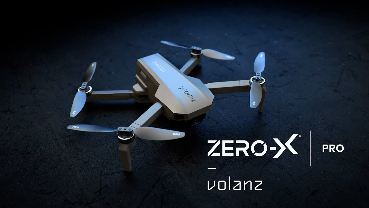 Zero-X Pro - Volanz | 4K Drone with superb precision and control