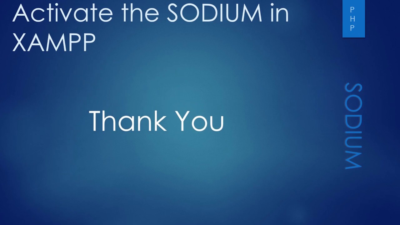 PHP Sodium P 1