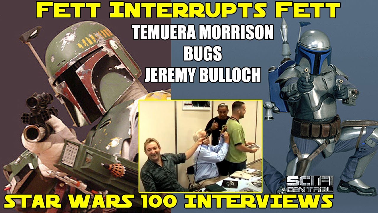 Temuera Morrison cheekily busts in on JEREMY BULLOCH interview - Star Wars 100 Interviews