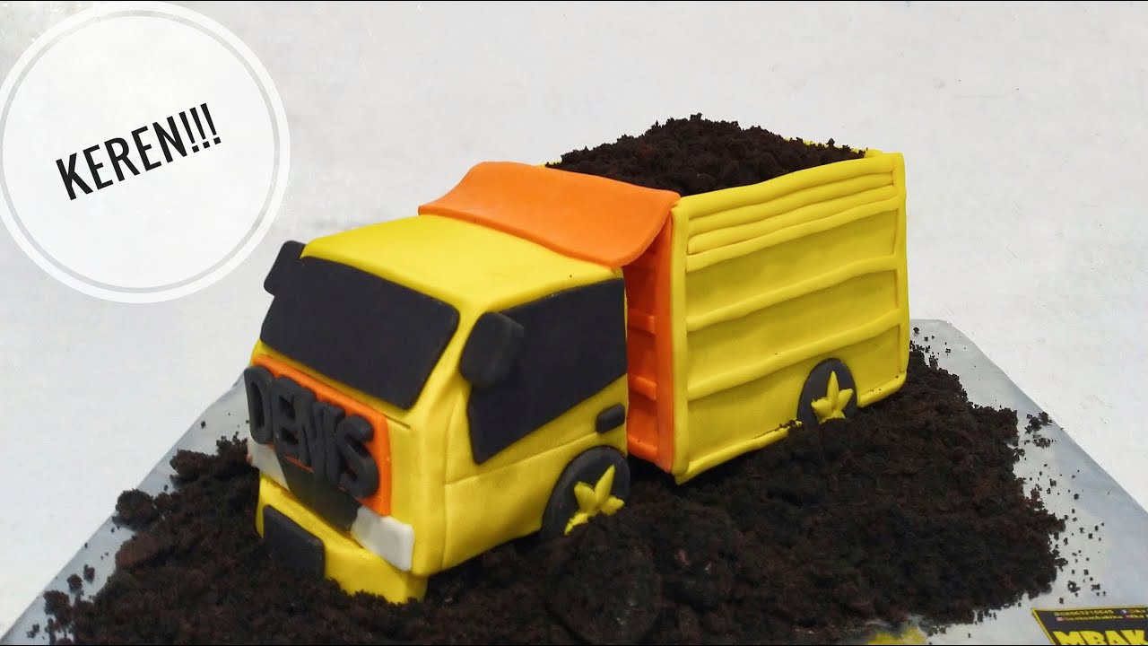 Kue Truck Fondant - Fondant Truck Cake