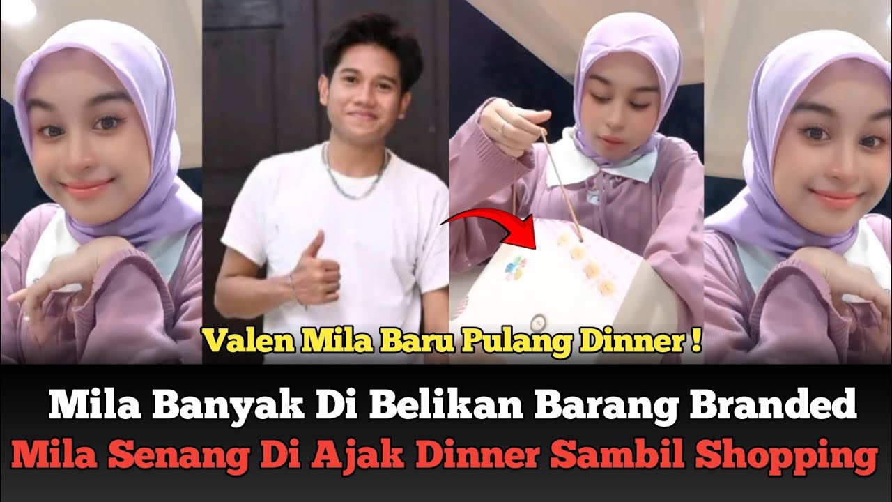 Auto Baper! Valen Mila Baru Pulang Dinner Sambil Shopping !