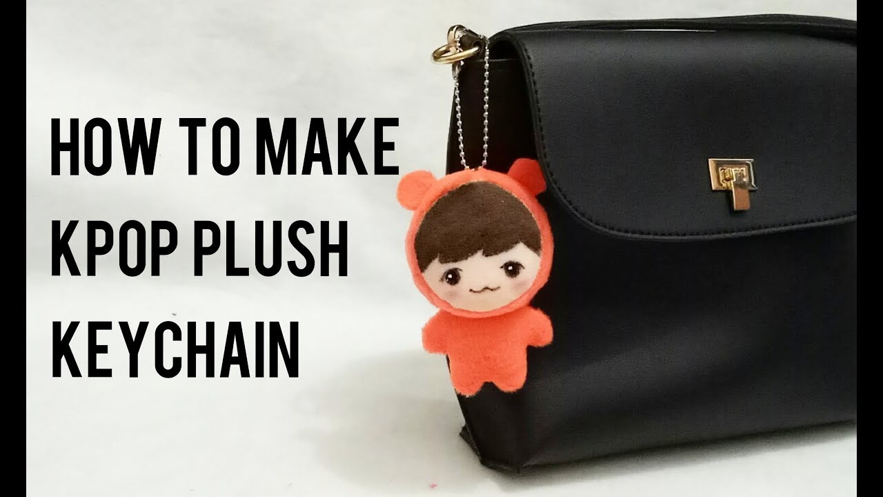 KPop Plush Keychain DIY
