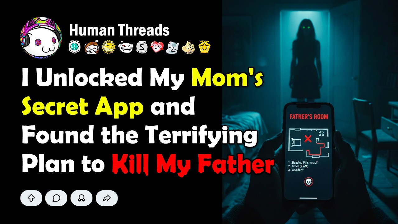 I Unlocked My Mom's Secret App and Found the Terrifying Plan to K*ll My Father - Reddit Stories