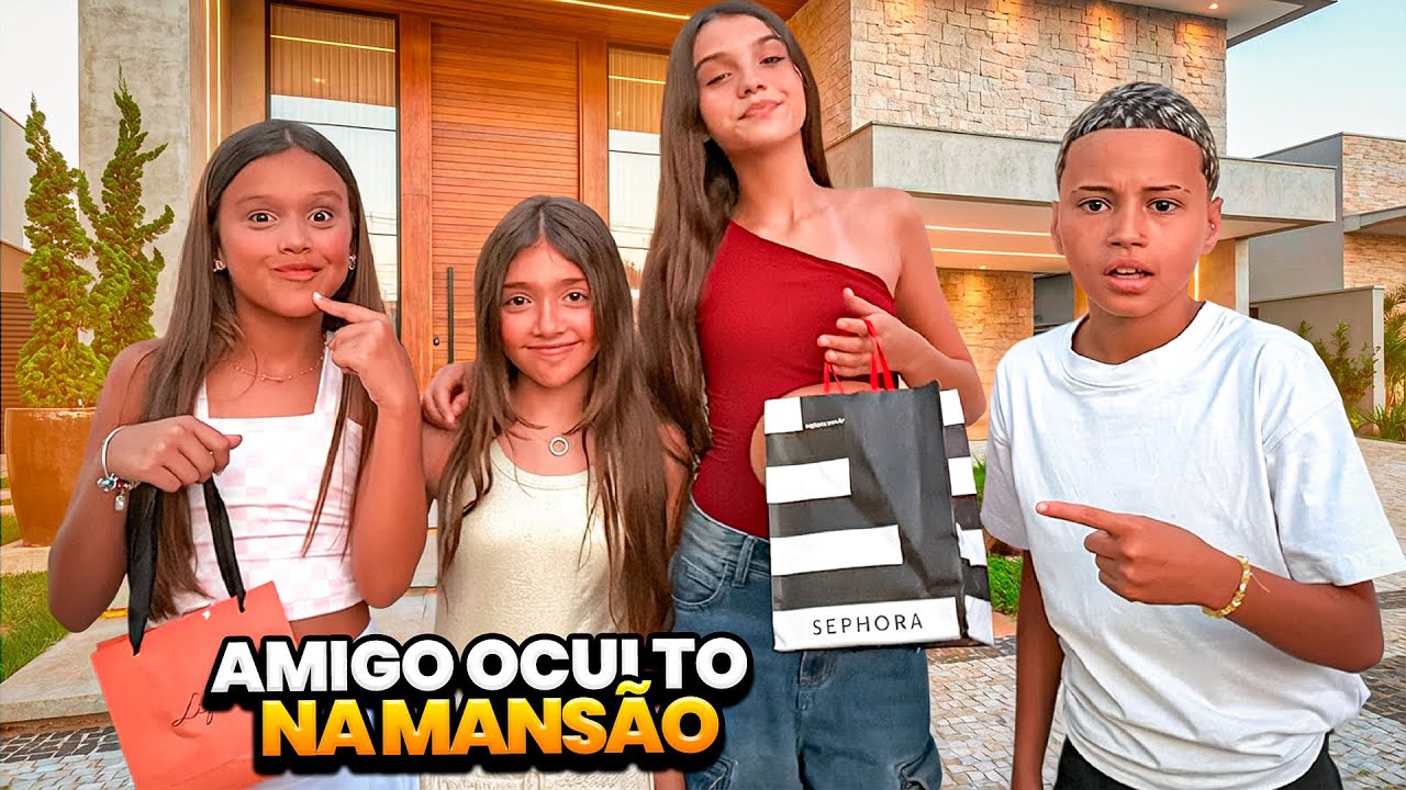 	O QUE ACONTECEU NO AMIGO OCULTO DA LARA NA MANSÃO SCRIBEL
