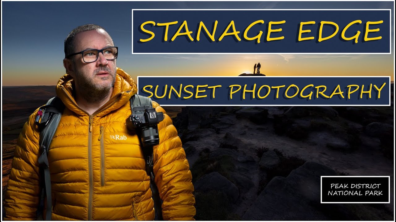 Stanage Edge Peak District Sunset Photography