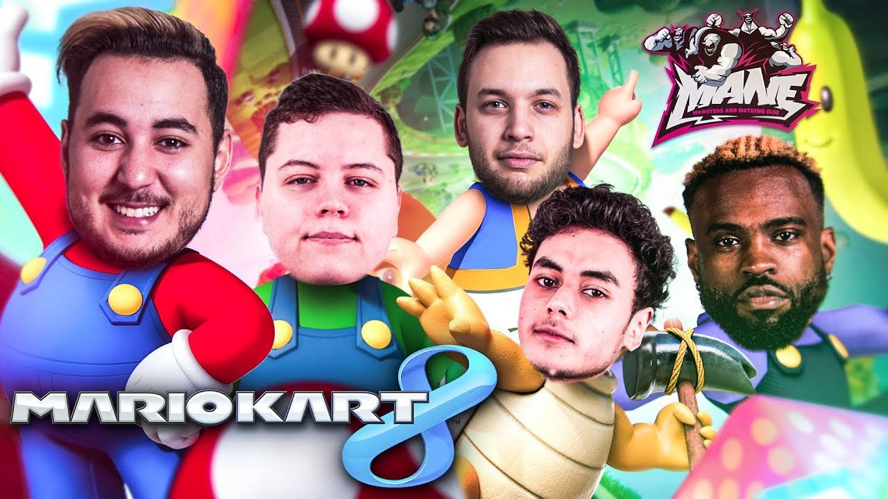 LES MANE SUR MARIO KART 8 !!!