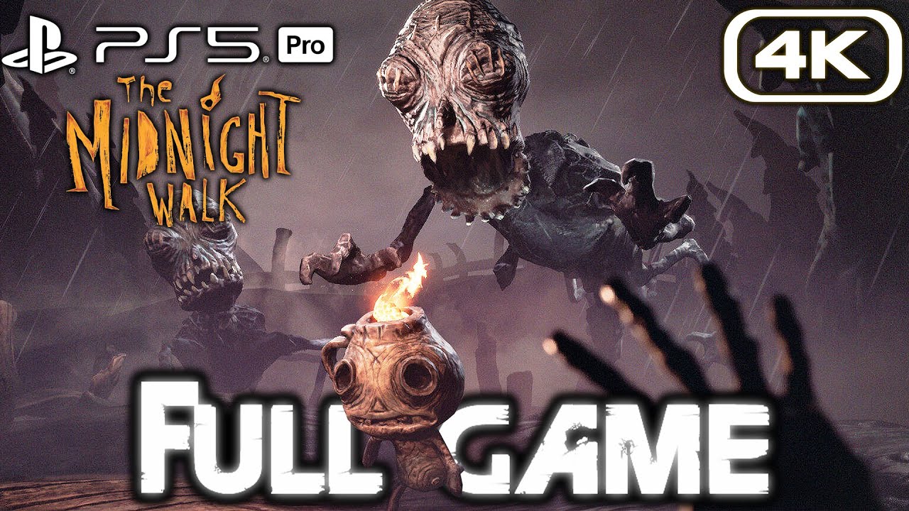 THE MIDNIGHT WALK Gameplay Walkthrough FULL GAME (4K 60FPS PS5 PRO) No Commentary