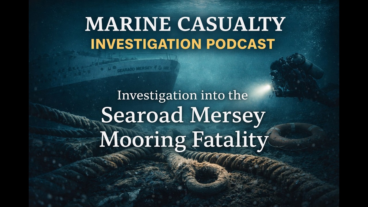 MARINE CASUALTY INVESTIGATION- Episode 0011; Investigation into the Searoad Mersey Mooring Fatality