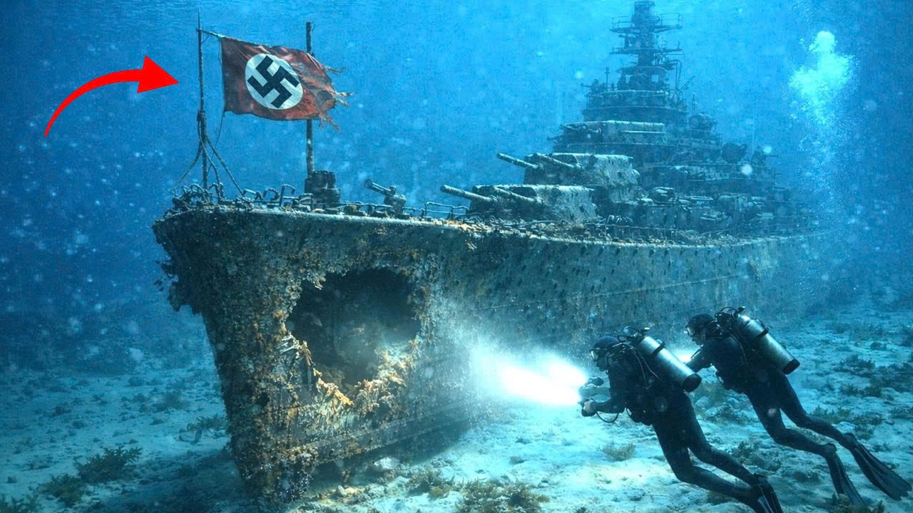 80 Jahre verborgen Das Hitler Kriegsschiff, das niemand finden sollte  | #schatzsuche