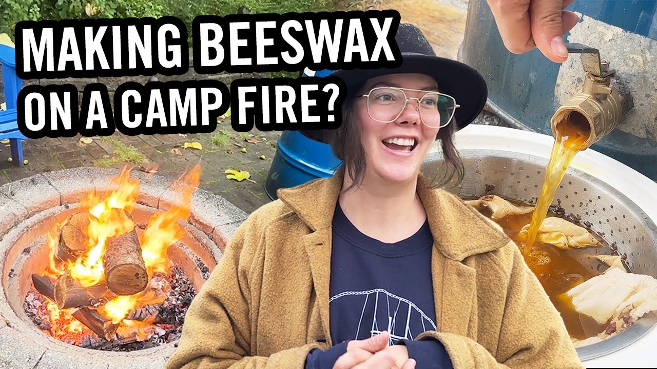 Rendering Beeswax from Honeycomb, Start to Finish