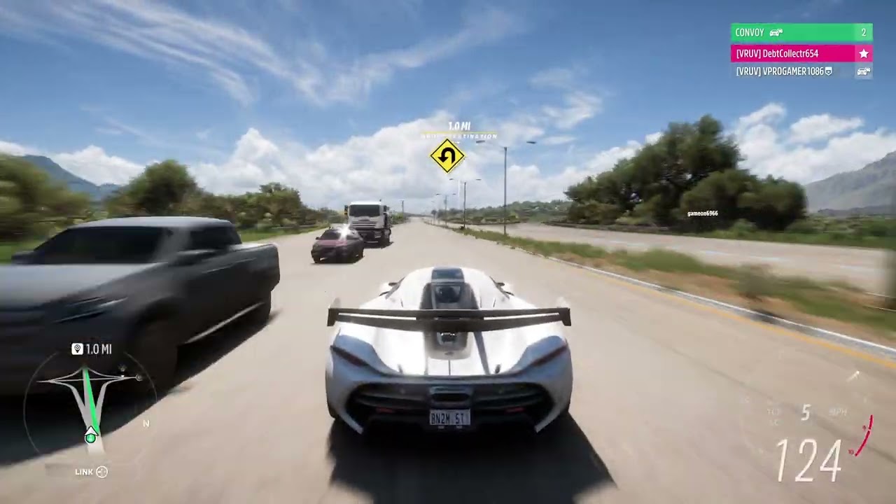 Convoy chaos with VRUV