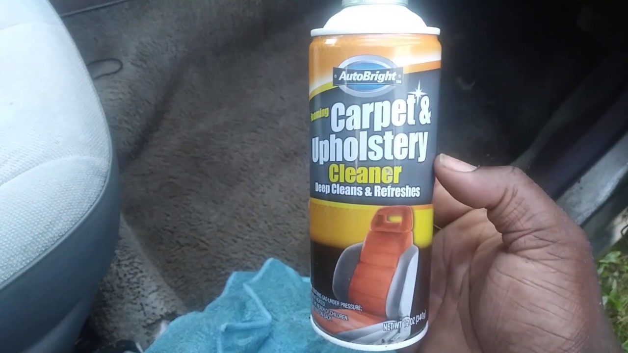 Dollar tree autobright carpet & upholstery cleaner will it remove heavy carpet stains 😆 lol