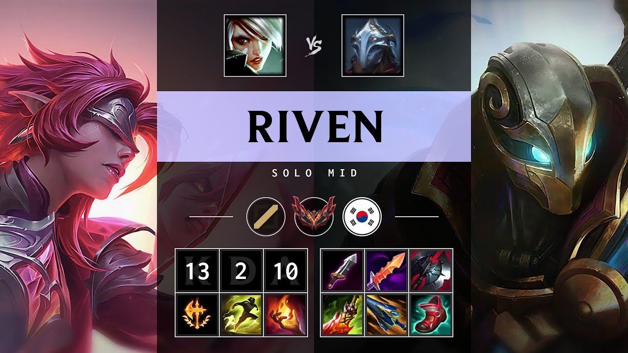 Riven Mid vs Viktor - KR Grandmaster Patch 25.09