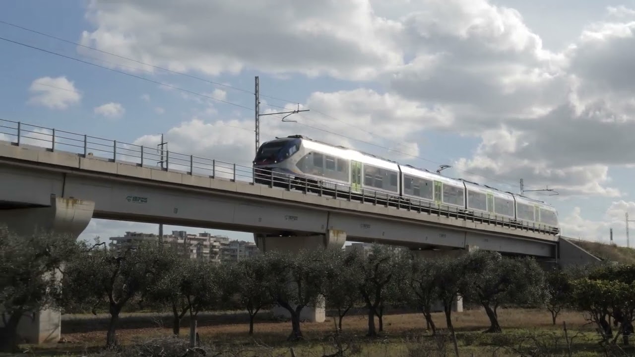 PRIMO TRENO sulla BARI - BITRITTO