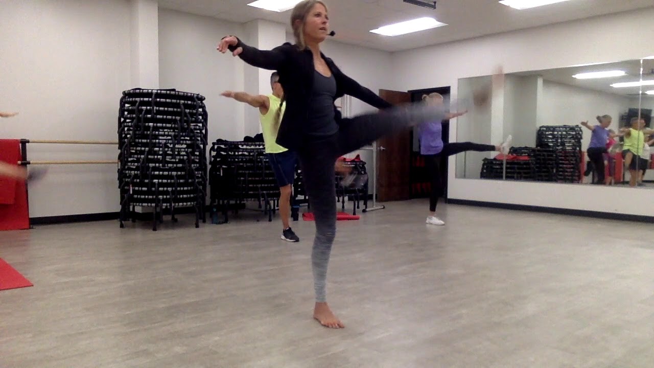 Ta-BARRE-ta! Total Body Barre routine in a Tabata-style workout!