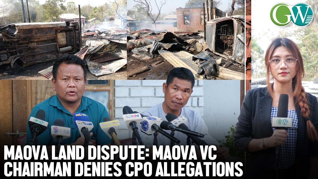MAOVA VC CHAIRMAN CLARIFIES CURRENT ISSUE NOT RELATED TO MANIPUR ISSUE; DENIES CPO ALLEGATIONS