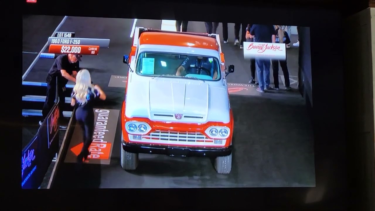 Barret-Jackson 1960 Ford Truck