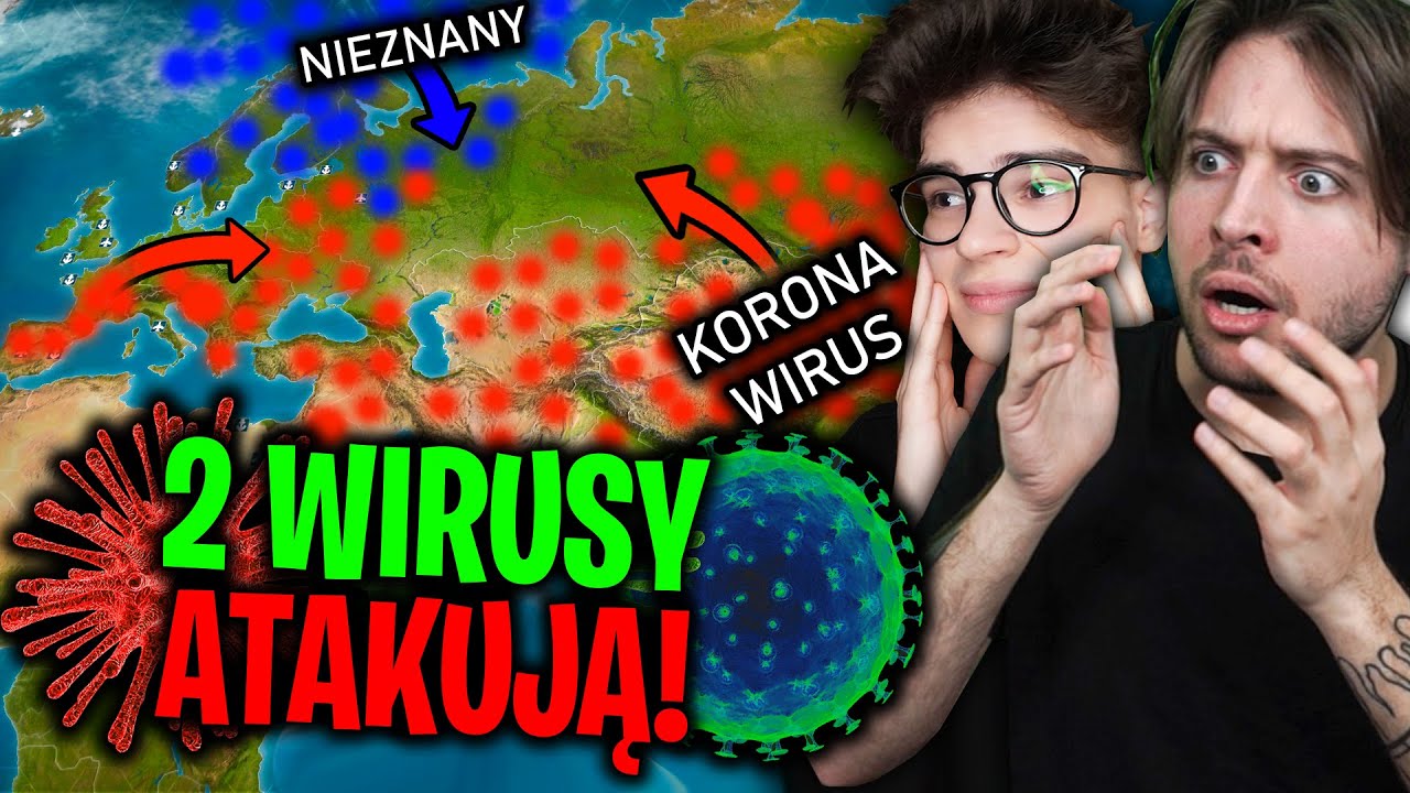 ☢️DWA ZA̷̢͎͇͈̖̱̿̍̚͝͝B&Oacute;JCZE WIRUSY ATAKUJĄ CAŁY ŚWIAT *to koniec&hellip;* Plague Inc: EVOLVED z @Konopskyy