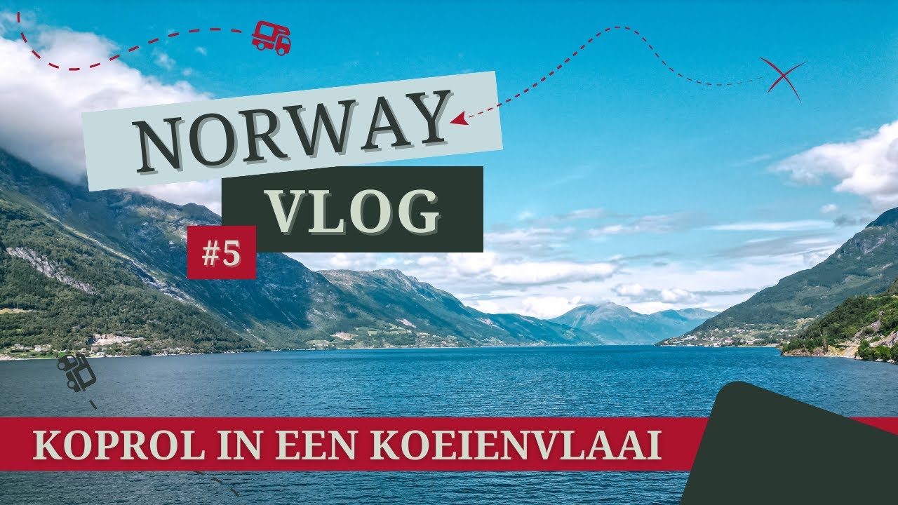 #5 ONZE EERSTE CAMPING IN NOORWEGEN | BUMBLE ROLT DOOR KOEIENVLAAI | GENIETEN VAN EEN WARME DOUCHE