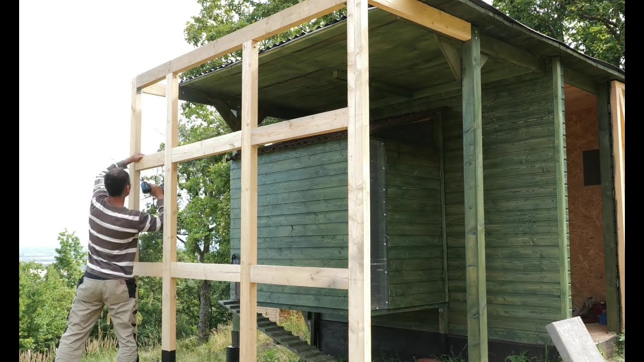 46. rámpa, tyúkól kifutó, tüzifa / ramp, chicken run, firewood