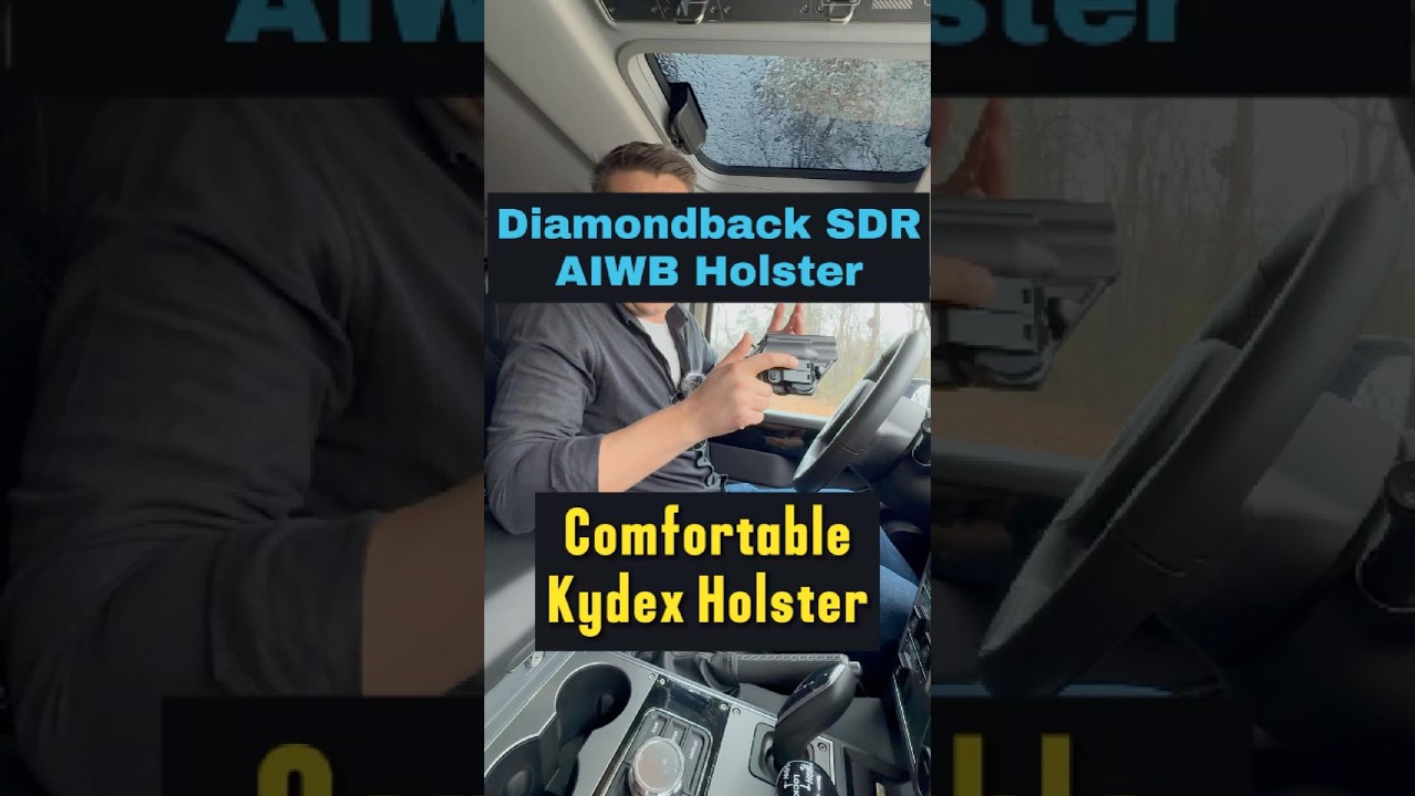 Кобура для револьвера Diamonback SDR из Kydex для скрытого ношения #appendix #AIWB #CCW #EDC
