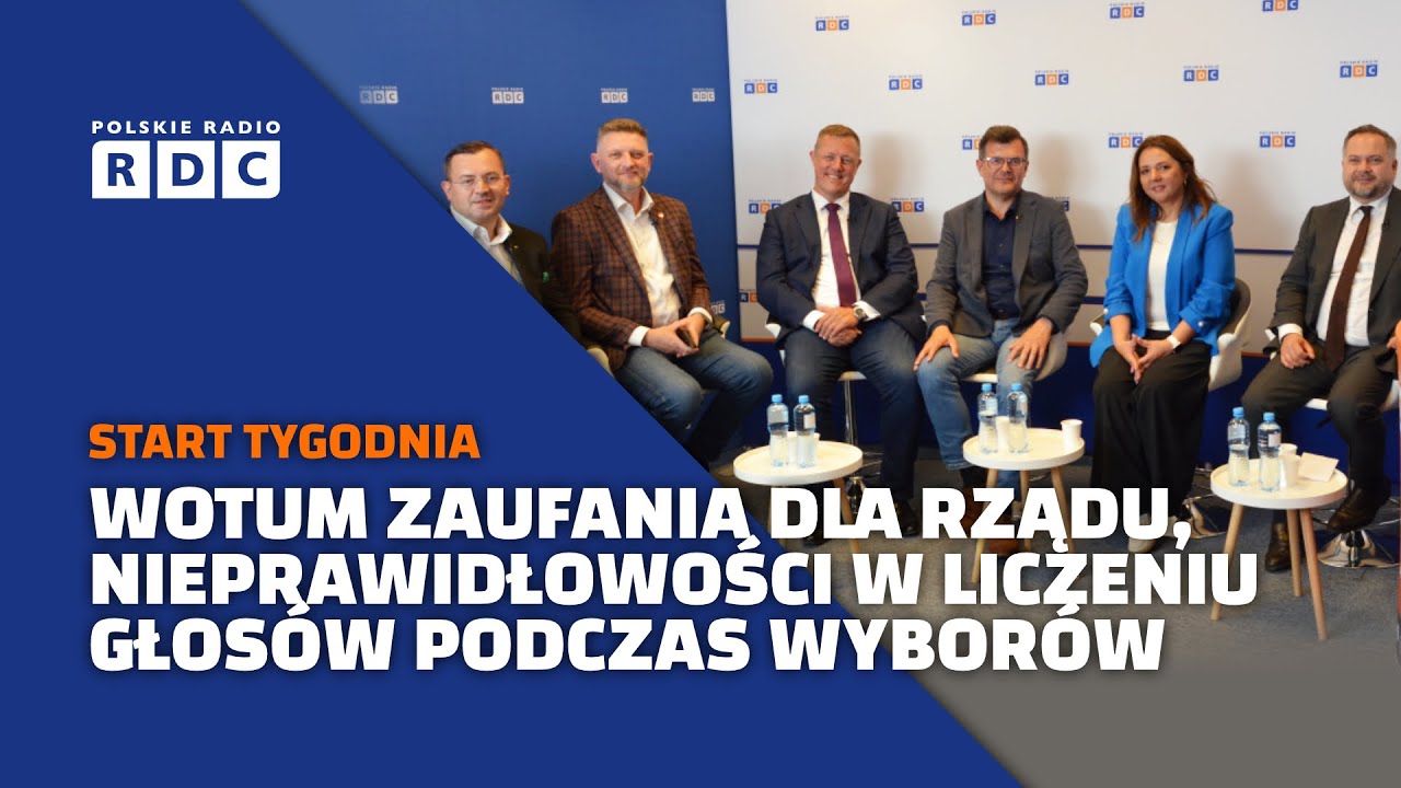 A. Rozenek, I. Ziętka, K. Gołota, S. Krajewski, P. Uściński, M. Połuboczek | Start tygodnia